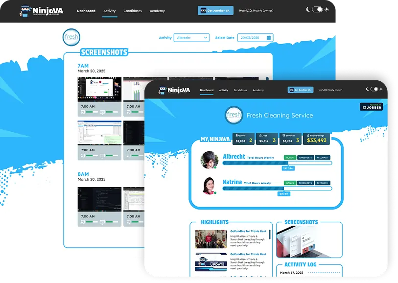 NinjaVA Management Software